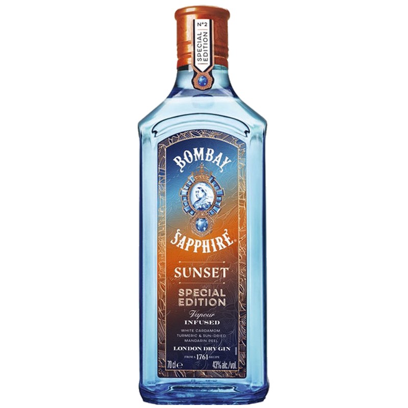 ΤΖΙΝ BOMBAY SAPPHIRE SUNSET 700γρ (ΜΠΟΜΠΕΙ)