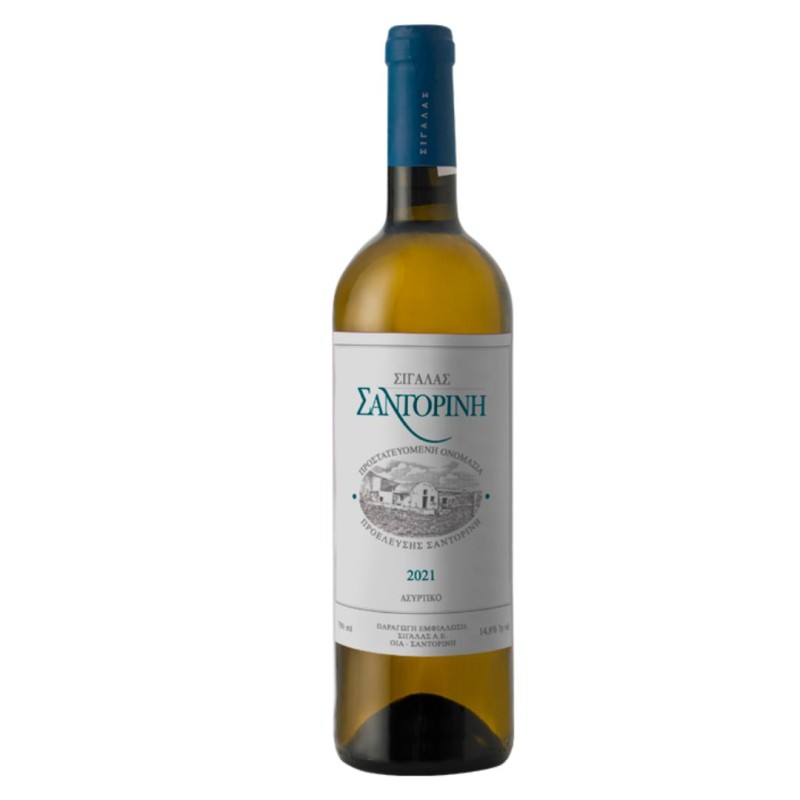 ΣΙΓΑΛΑΣ ΣΑΝΤΟΡΙΝΗ ΛΕΥΚΟ 750ml