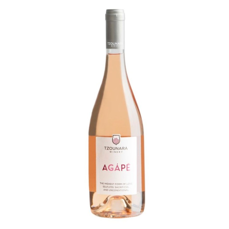 ΚΡΑΣΙ ΤΖΟΥΝΑΡΑ AGAPE ΡΟΖΕ 750ml