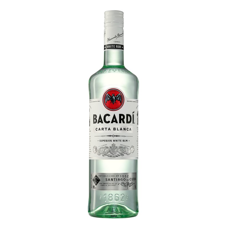 Bacardi Carta Blanca Rum - 700ml