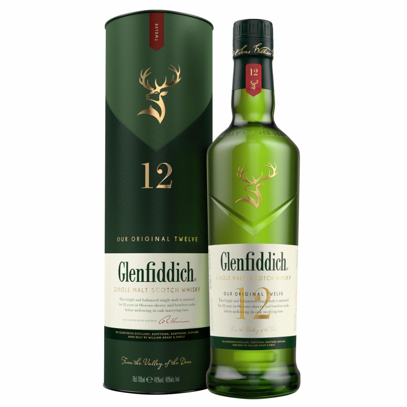 ΟΥΙΣΚΙ GLENFIDDICH 12year 700ml(ΓΚΛΕΝΦΙΝΤΙΧ)