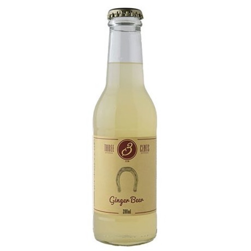 ΣΟΔΑ THREE CENTS GINGER BEER 200ml