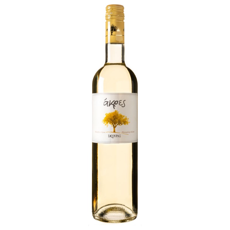 Σκούρας Ακρες Λευκός Κρασί - 750ml