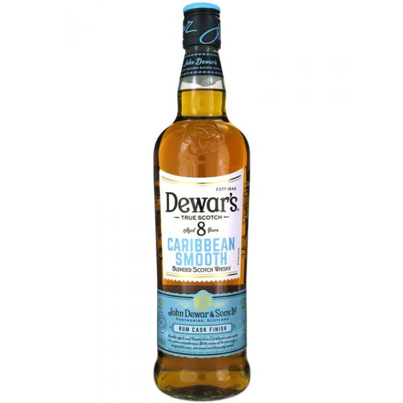 Dewars 8 Caribbean Smooth Whisky - 700ml