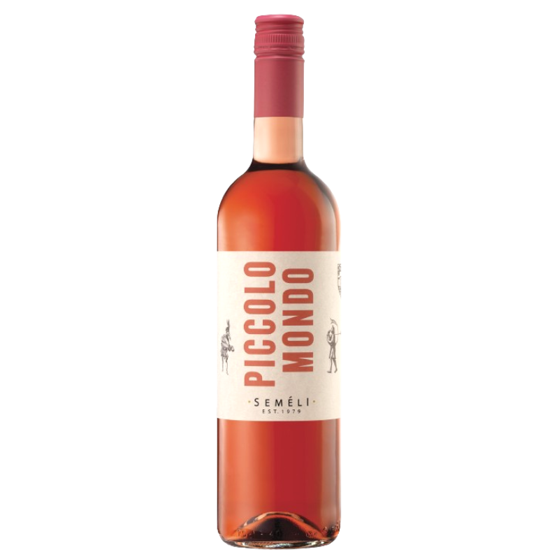 ΚΡΑΣΙ ΣΕΜΕΛΗ PICCOLO MONDO ΡΟΖΕ 0.75lt