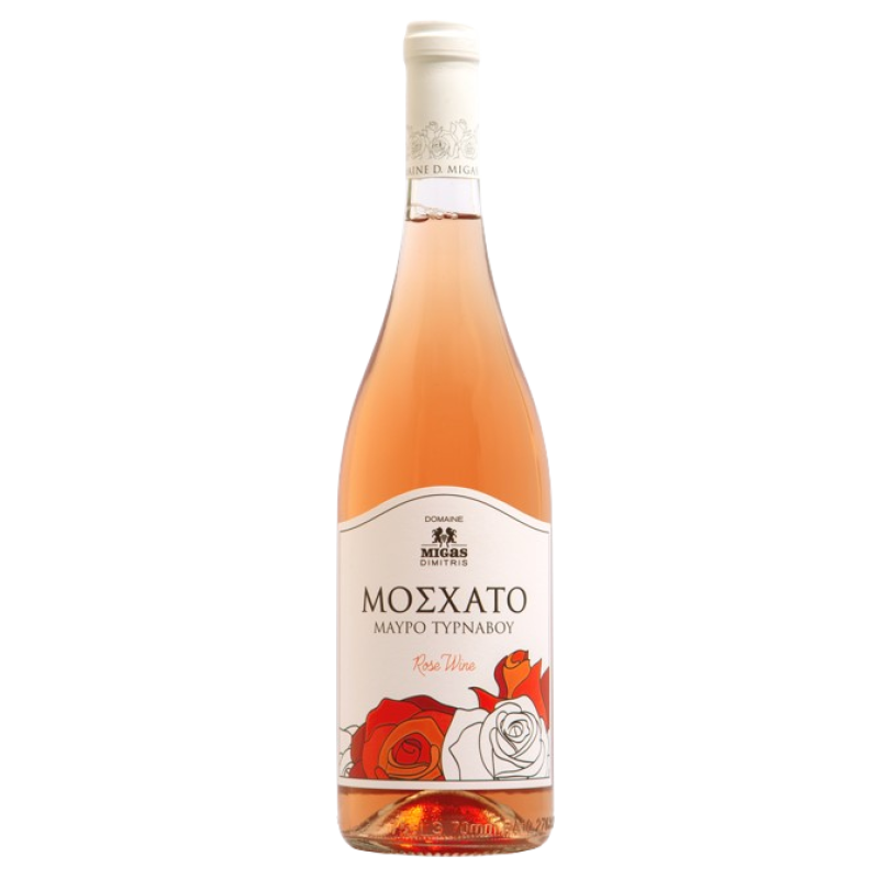 ΚΡΑΣΙ ΜΙΓΑΣ ΜΟΣΧΑΤΟ ΡΟΖΕ 750ml