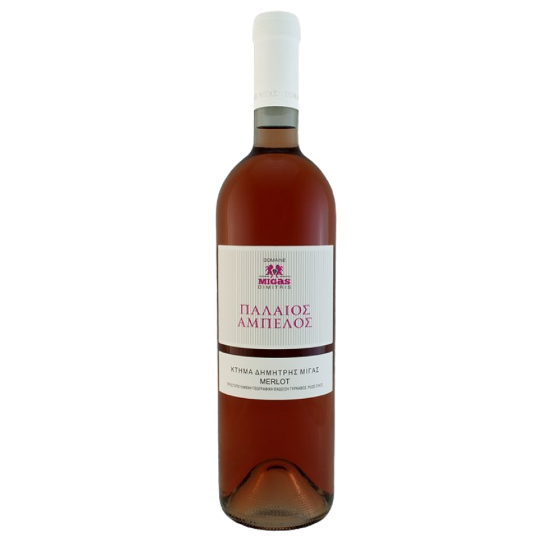 ΚΡΑΣΙ ΜΙΓΑΣ ΠΑΛΑΙΟΣ ΑΜΠΕΛΟΣ ΡΟΖΕ 750ml